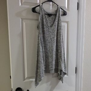 Mossimo Supply Co. Heather Gray Tank Top